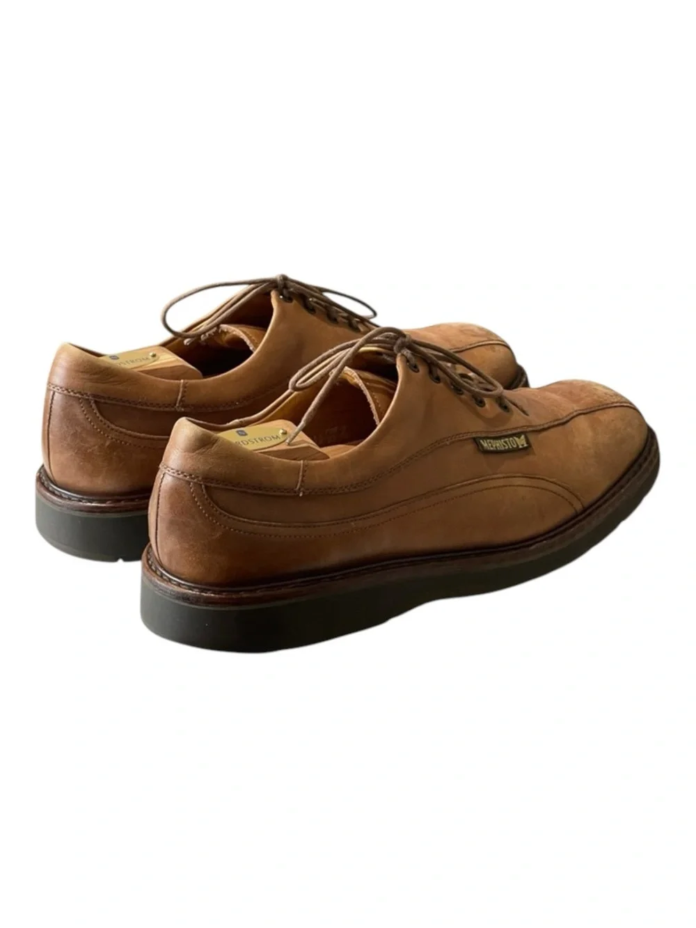 Mephisto ψ Abel Air Walk Goodyear Oxford Lace Up Shoes ψ Chestnut Leather ψ 9.5